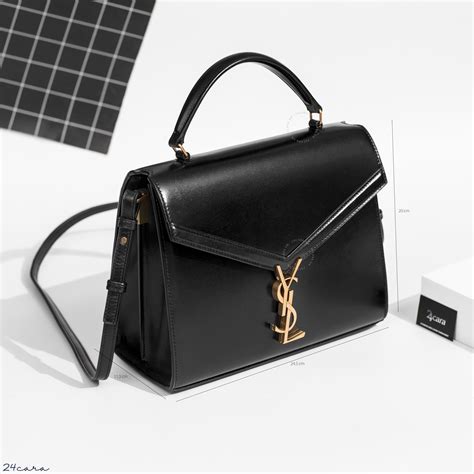 ysl cassandra tote|CASSANDRA Medium top handle bag in grain de poudre .